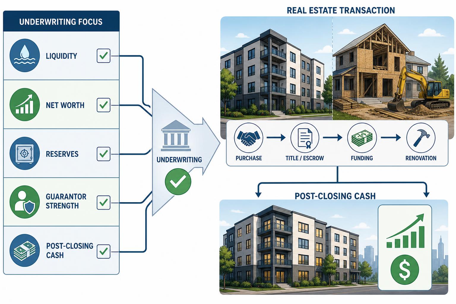 proof of funds vs proof of liquidity proof of funds vs proof of liquidity underwriting flow