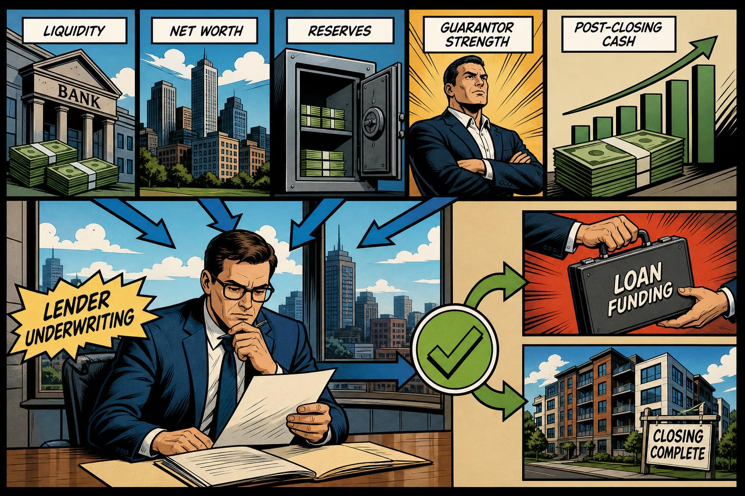 proof of funds underwriting flow